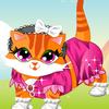 Pretty cat dress up