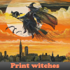 Print witches 5 Differences