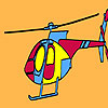 Private firm helicopter coloring