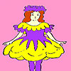 Purple fairy coloring