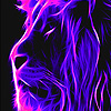 Purple lion slide puzzle