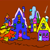 quaint village coloring games