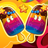 Rainbow Popsicles