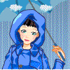 Rainy Days Dressup Game