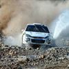 Rally Car On Rocks Jigsaw