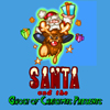 Santa and the ghost of Christmas presents