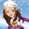 Shining Girl Skiing Dress Up