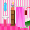 Simple rest room decor