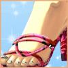 Slingback Heels & Pedicure