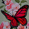 Spring garden butterfly puzzle