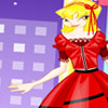 Stella With Red Dress