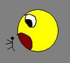 stickman eating smiley snake