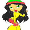 Stylish Girl Coloring
