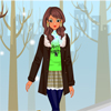Stylish Winter Girl Dress Up