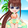 Summer Beach Girl