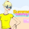 Summer Style Coloring Dressup