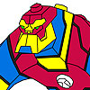 Super hero coloring Small Thumbnail