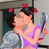 Teacher kissing