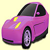Three wheeled concept car coloring