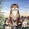 Tired cats slide puzzle
