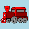 train coloring game