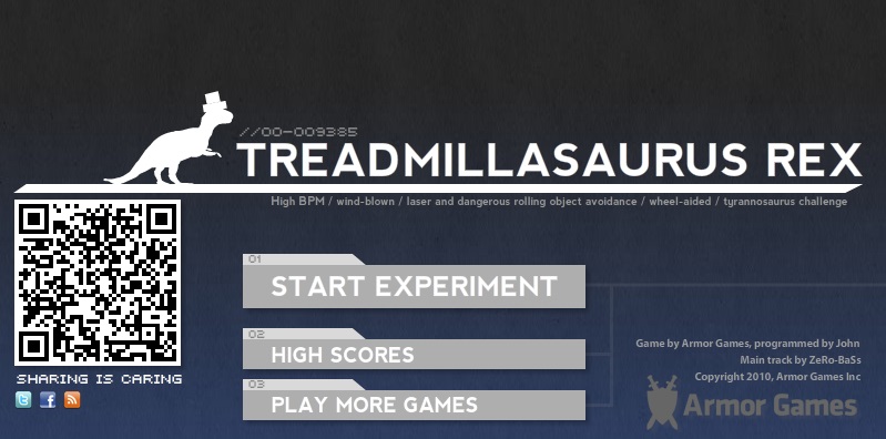 Treadmillasaurus Rex Screenshot 1