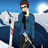 Trendy Ski Girl