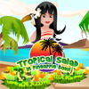 Tropical Salad in Pineapple Bowl