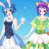Two angel in fairyland