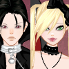 Vampire couple dress up game