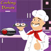 Donuts cooking