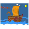 Viking Ship Coloring