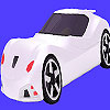 White magic car coloring