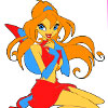 Winged  Bloom Coloring