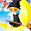 Witch Girl on Moon