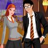 Wizard Couple with Broom