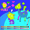 Zoo coloring