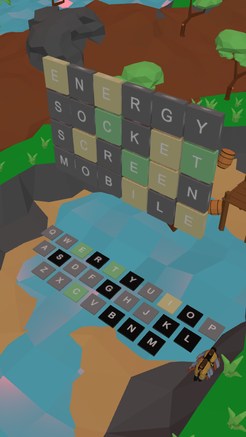Wordle 3D Screenshot 2 background