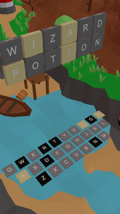 Wordle 3D Screenshot 1 background