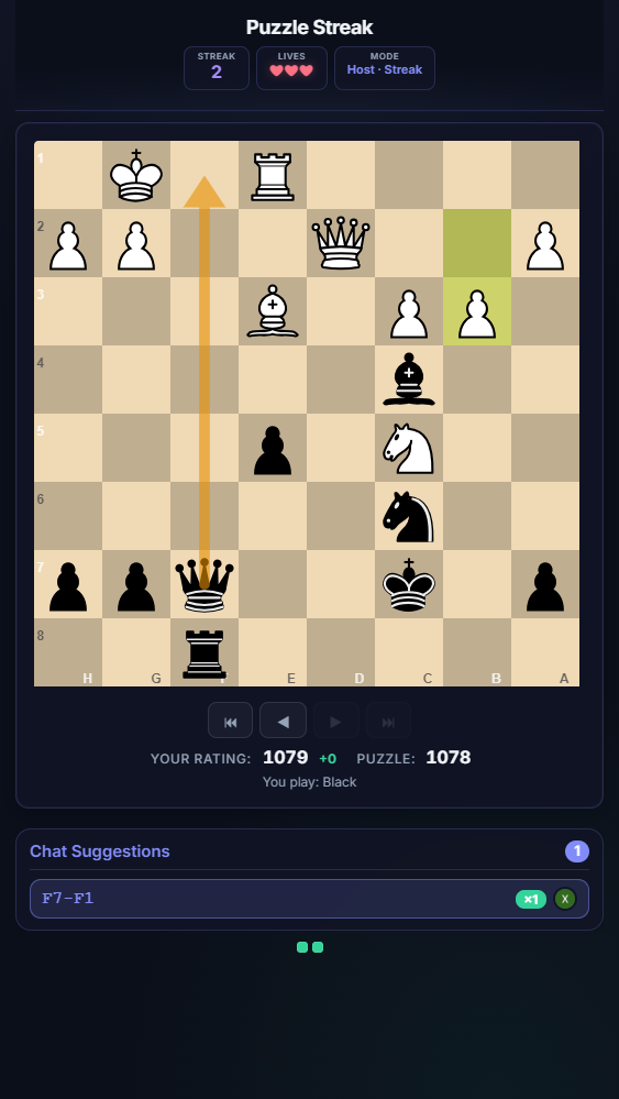 LiChess Puzzle Streak Screenshot 12 background