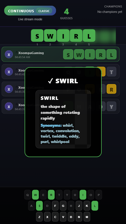 Wordle 2D Screenshot 11 background